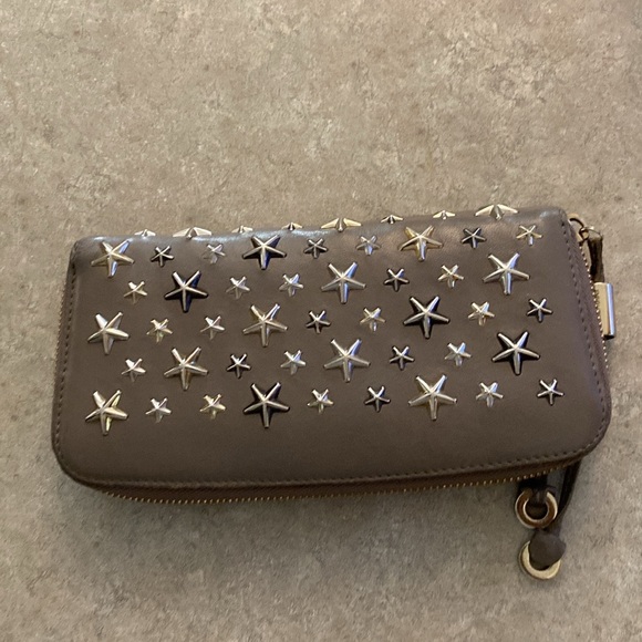 JIMMY CHOO $950 Long Zip around Wallet - Picture 2 of 12